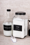 Set of 2 Detergent Dispensers Scale Powder Detergent Softener 3000 ml Glass Jar 1500 ml Gallon Bottle