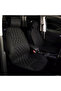 Stylish Design Seat Cushion Elegance Set of 2 Cushions Black and Black Stitches Design