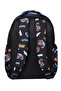 Boy's 3-Piece Set Character Play Car Thermal Foil Nutrition Primary School Backpack with Pen Holder - 8