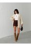 Women's Hair Braided Balloon Sleeve Knitwear Cardigan - 7