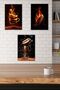 Coffee Art Effect Mdf Wooden Wall Painting, Cafe, Kitchen Decorative Ornament