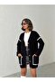 Women's Stripe Detailed Buttoned Knitwear Cardigan - 2