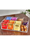 Tuva - 8 Compartment Multi-Purpose Organizer Storage Container |   Kitchen Cafe Restaurant Dining