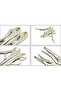 Set of 3 Curved Jaw Locking Plier Quick Release Adjustable 10" 7" 5" (250mm 175mm 125mm) - 2