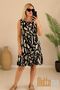 Women's Skirt Ruffled Aerobin Sleeveless Dress - 3