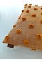 Tufting Linen Polka Dot Decorative Throw Pillow Case (Color Mustard) - 5