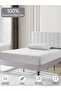 Fitted Sheet Set – 120x200 cm Single Size, 1 Sheet + 1 Pillowcases, 35 cm Deep Pocket - 5