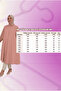 58087 Large Size Stone Print Detailed Linen Mevlana Tunic - Ecru - 3