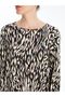 LCW Grace Crew Neck Print Women's T-Shirt - 3