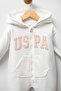 Baby Girl Winter Regular Fit White Jumpsuit Usb2745-C-V2 - 2