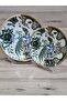 Handmade 12-Piece Porcelain Cake and Serving Plate Set for 6 People Seremony Series - 3