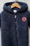 U.S. Polo Assn Baby Boy Navy Blue Romper - 2