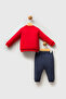 U.S. Polo Assn Red Baby Boy Set - 4