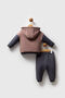U.S. Polo Assn Baby Boy Brown Baby Sets - 4