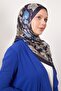 Floral Pattern Indian Silk Shawl - 3