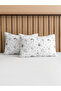 Black Cat Printed Cotton Pillow Case Set of 2 50X70 cm - 2