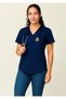 Nurse Uniform Top Uitralycra Spaniard -Doctor Nurse Uniform Top Scrubs Uniform Surgical Top- Slim Fit - 2