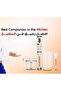 خلاط يدوي 5 في 1 بقوة 600 واط من الفولاذ المقاوم للصدأ + ضمان لمدة عامين - 7