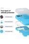 Elago Liquid Silicone Case for iPhone 16 Pro Max, Full-Body Protection, Shockproof, Slim, Anti-Scrat - 7