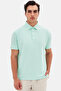 Ds Damat Regular Fit Bio Mint Pike Textured 100% Cotton Polo T-Shirt - 2