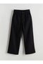 Lcw kids black wideleg pleated girls pants