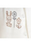 Baby Girl Rabbit Patterned 100% Cotton 10' Hospital Release Bodysuit Set 0 Months - 3 Months Size - 3