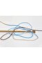 8X50Gr. Lorena Print Acrylic, Cotton Brown, Blue Tones, Beige Summer Yarns, Cotton, Batik Dese - 3