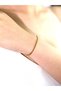 Steel Alora Grace Thin Gold Color Bracelet - 2