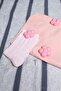 Rose Patterned Quilt Sheet Duvet Cover Curtain Fixer 8 Pieces - 4