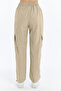 Women's Premium Cargo Pocket Jogger High Waist Parachute Fabric Sweatpants - 6