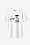 Life Is a Party Printed Women's White T-Shirt – Relaxed Fit, Short Sleeve - 2