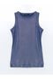 Ozmarka New Season Crew Neck Shiny Women's Tank Top - 5