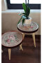 Tapestry Set of 3 Beige - 3