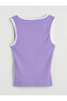 New Season V-Neck Textured Women's Undershirt - 6
