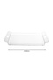 Rectangular acrylic serving tray - 2