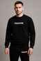 Men's Winter Zero-Collar Tracksuit Set