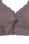 Laser Seamless Covered Front Clasp Bra Bustier Without Underwire - 5