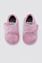 Girl's Homie Plush Velcro Home Boots - Pink - 3