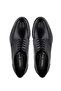 Men's Genuine Leather Black Leather Classic Shoes - 5