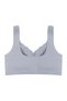 Laser Seamless Covered Front Clasp Bra Bustier Without Underwire - 2
