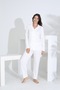 Bamboo Long Sleeve Buttoned Maternity Maternity Pajama Set 30206-30207