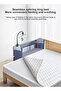 5-in-1 Pack and Play, Baby Bedside Sleeper with Bassinet, Multifunction Bedside Crib - 4