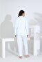 Bamboo Long Sleeve Buttoned Maternity Maternity Pajama Set 30206-30207 - 6