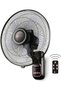 Wall Mount Fan, 16 Inch, 60w, 5.5m3/min Flow Rate, 90° Oscillation, RPM 1250 with Remote 3 Spe