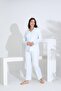 Bamboo Long Sleeve Buttoned Maternity Maternity Pajama Set 30206-30207 - 2
