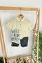 Mini My Pimples West Palm Beach Printed Boys Shirt Shorts Set - Green