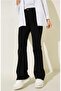 Women's High Waist Lycra Gathering Spanish Leg Jean Pants
