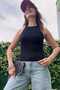 قميص بدون أكمام برقبة دائرية - 2