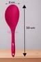 Ivory Heat Resistant Silicone Colander, Ladle, Spatula, Spoon, Tongs Set (30-28-22-20 cm) 8 Pieces - 2