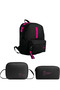 School Set – Bag + Thermal Nutrition + Pen Holder Pink 1140